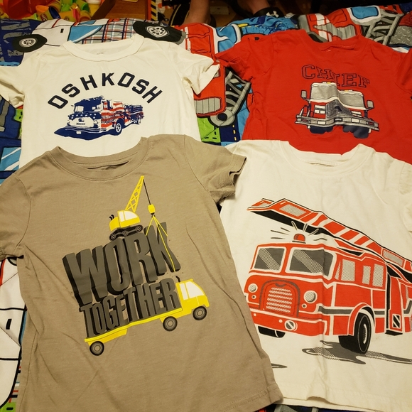 OshKosh B'gosh Other - Bundle of 4 Truck Shirts